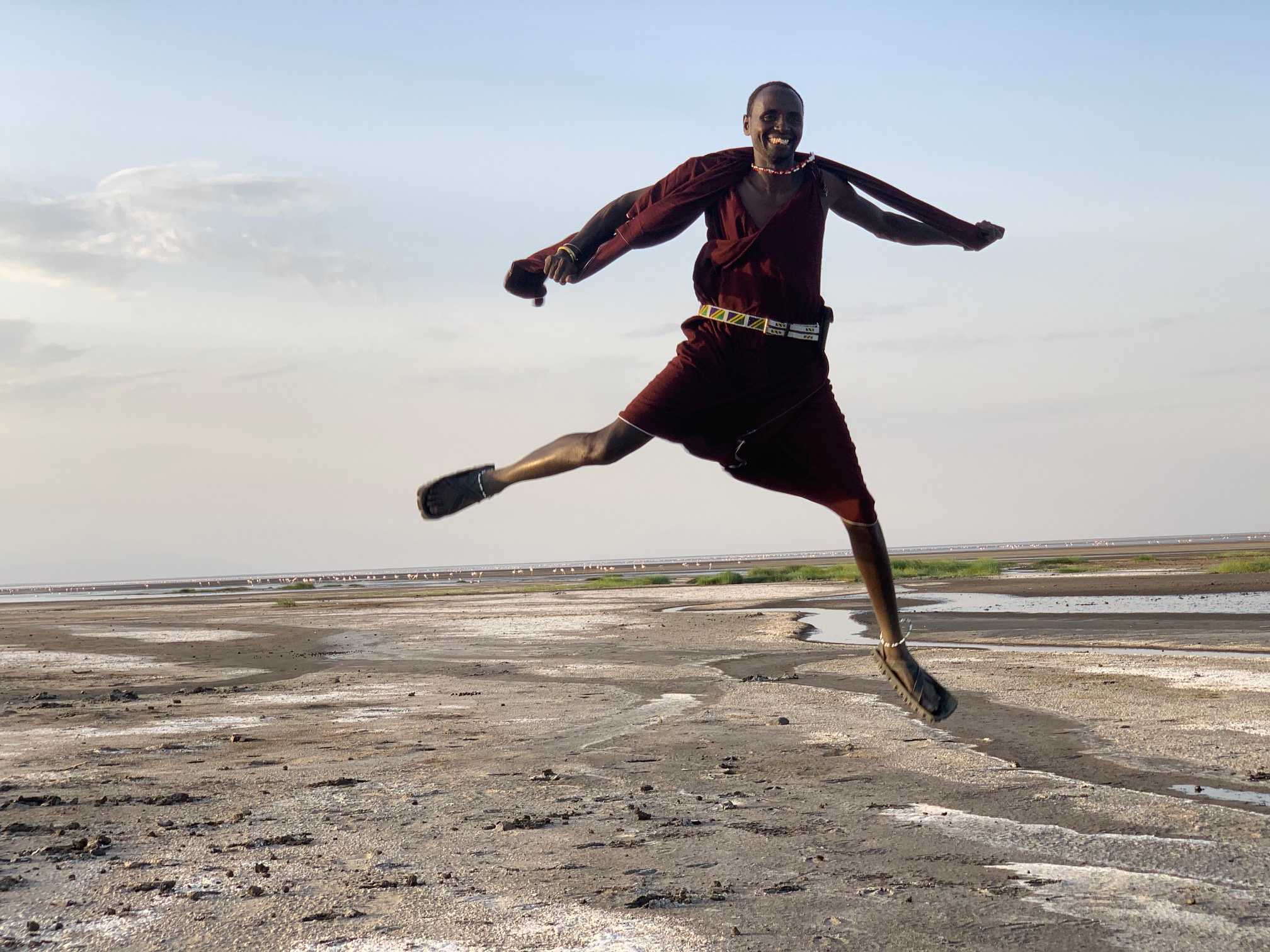 Auch afrikanische Kultur geh&ouml;rt zum Safariprogramm.